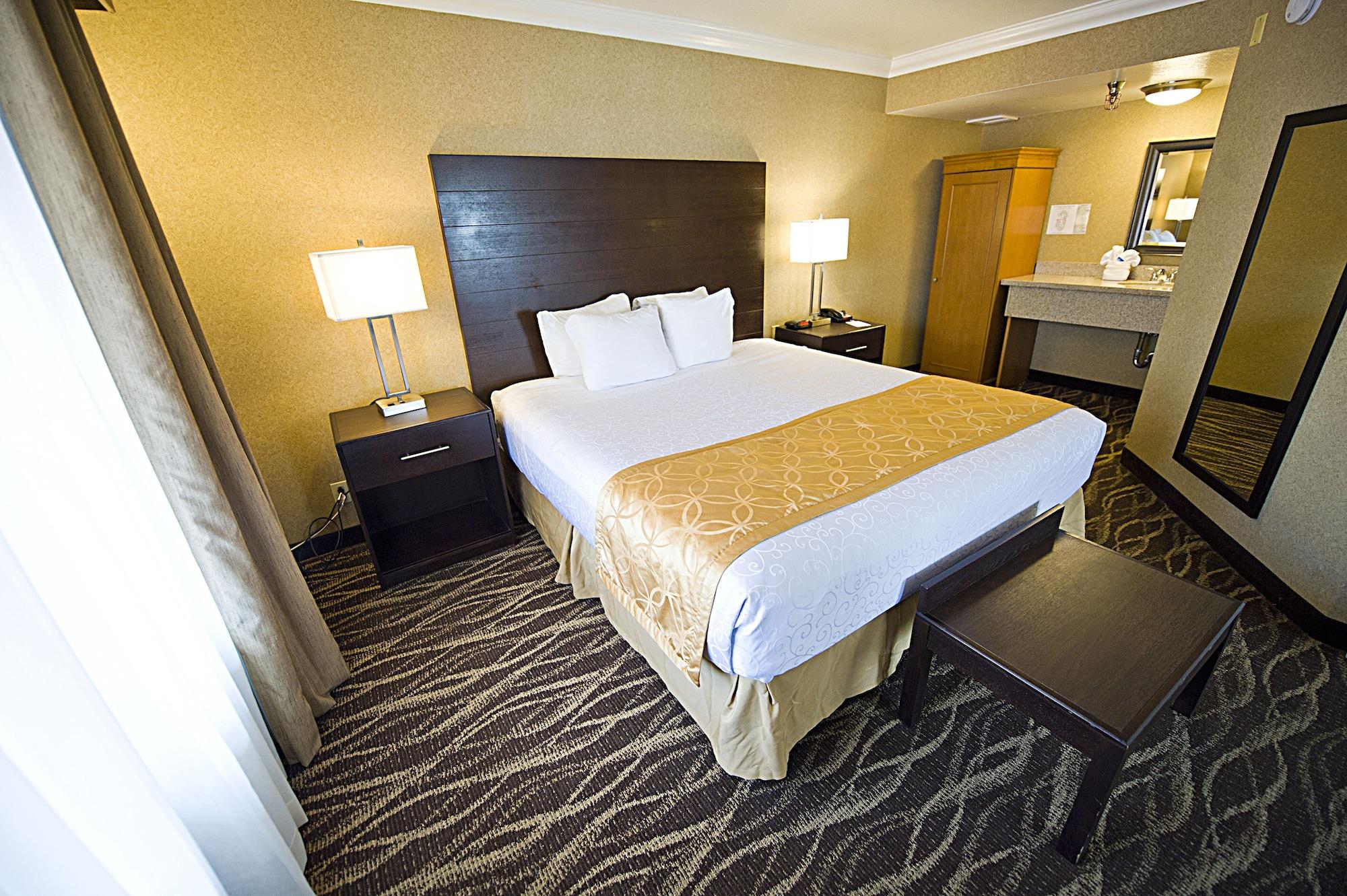 Hotel d'Lins Ontario Airport Exterior foto